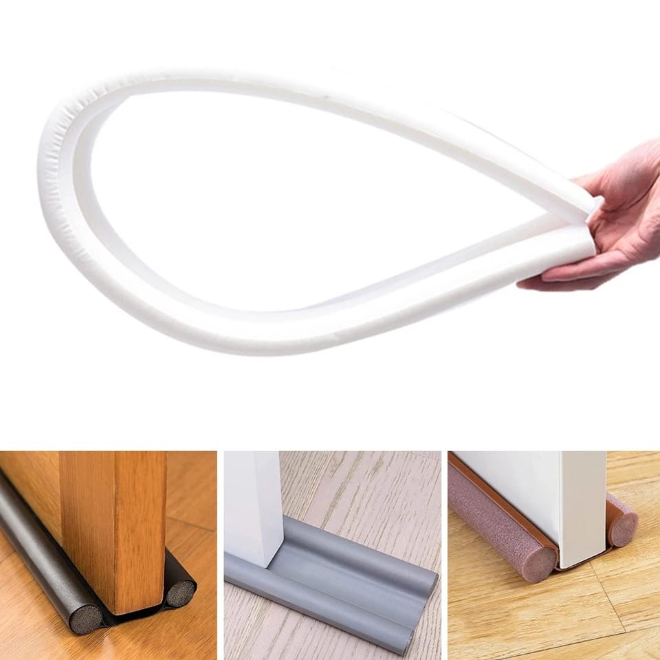 Bottom Door Sealer Strip – 1 m (Grey, Black or Brown)