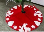 Snow Flakes Christmas Tree Skirt – 90 cm