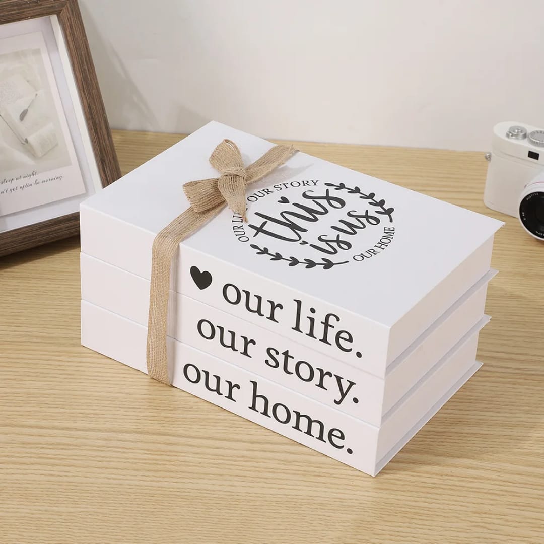 Decor books for modern home decor – Set of 3