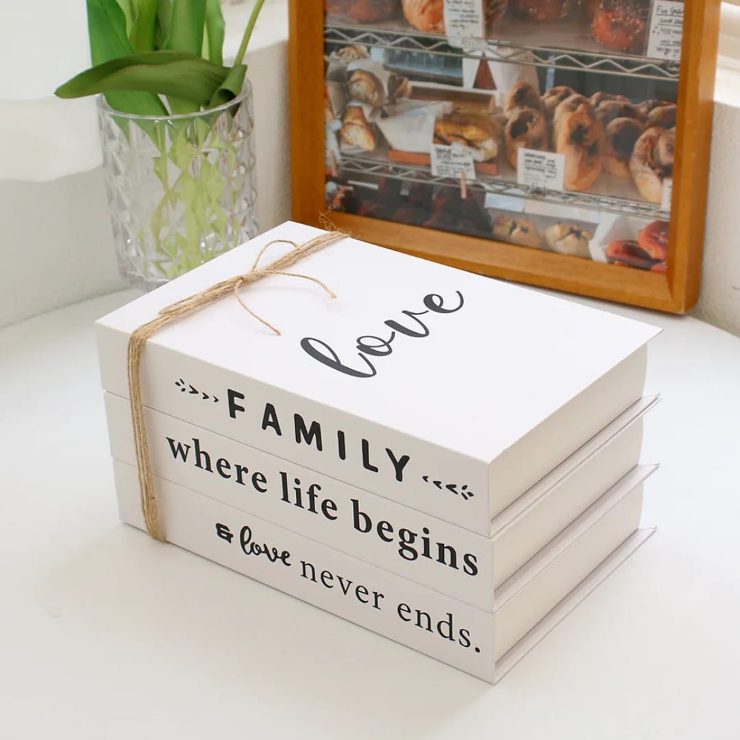 Decor books for modern home decor – Set of 3
