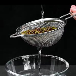 High‑Grade Stainless Steel Siever – Multipurpose Kitchen Appliance