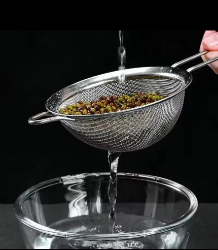 High‑Grade Stainless Steel Siever – Multipurpose Kitchen Appliance