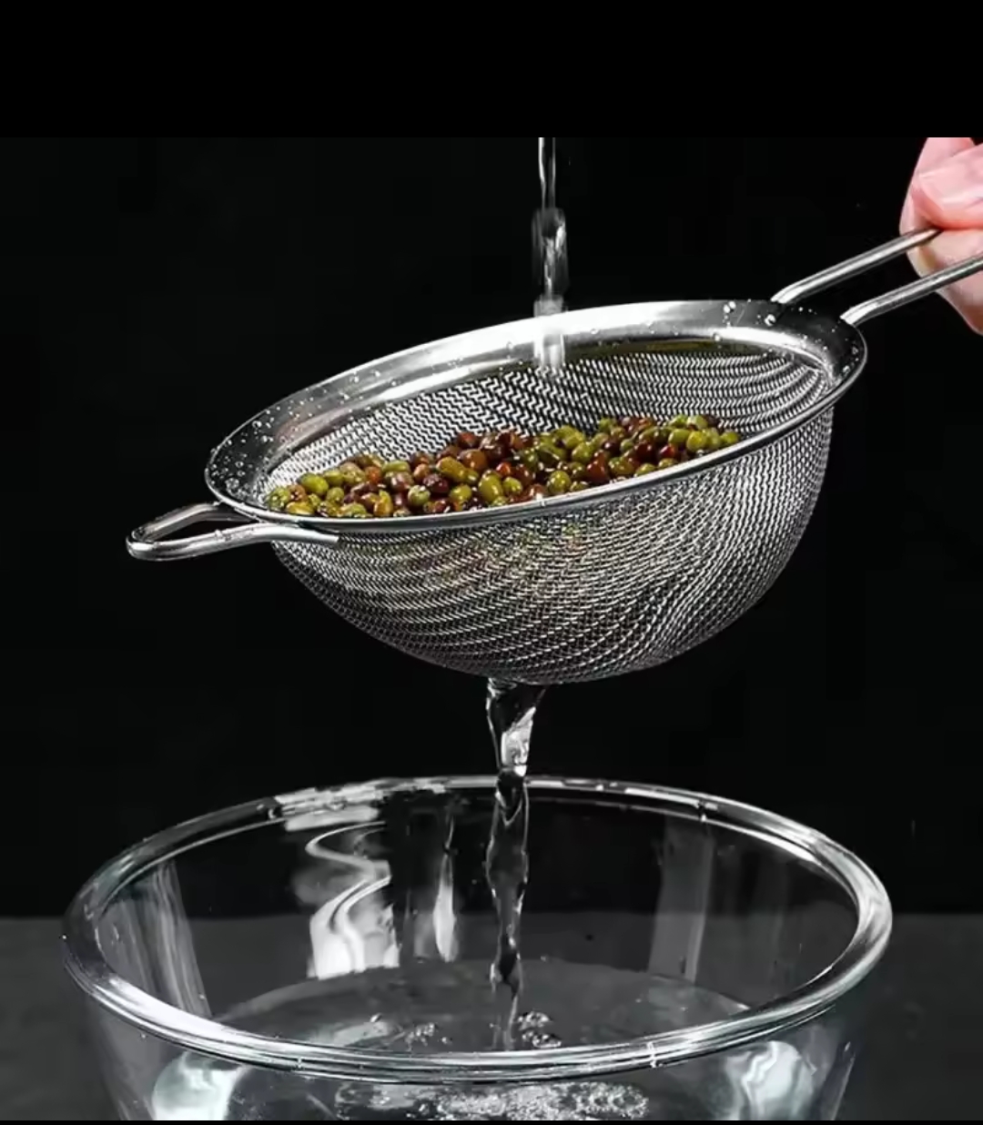 High‑Grade Stainless Steel Siever – Multipurpose Kitchen Appliance
