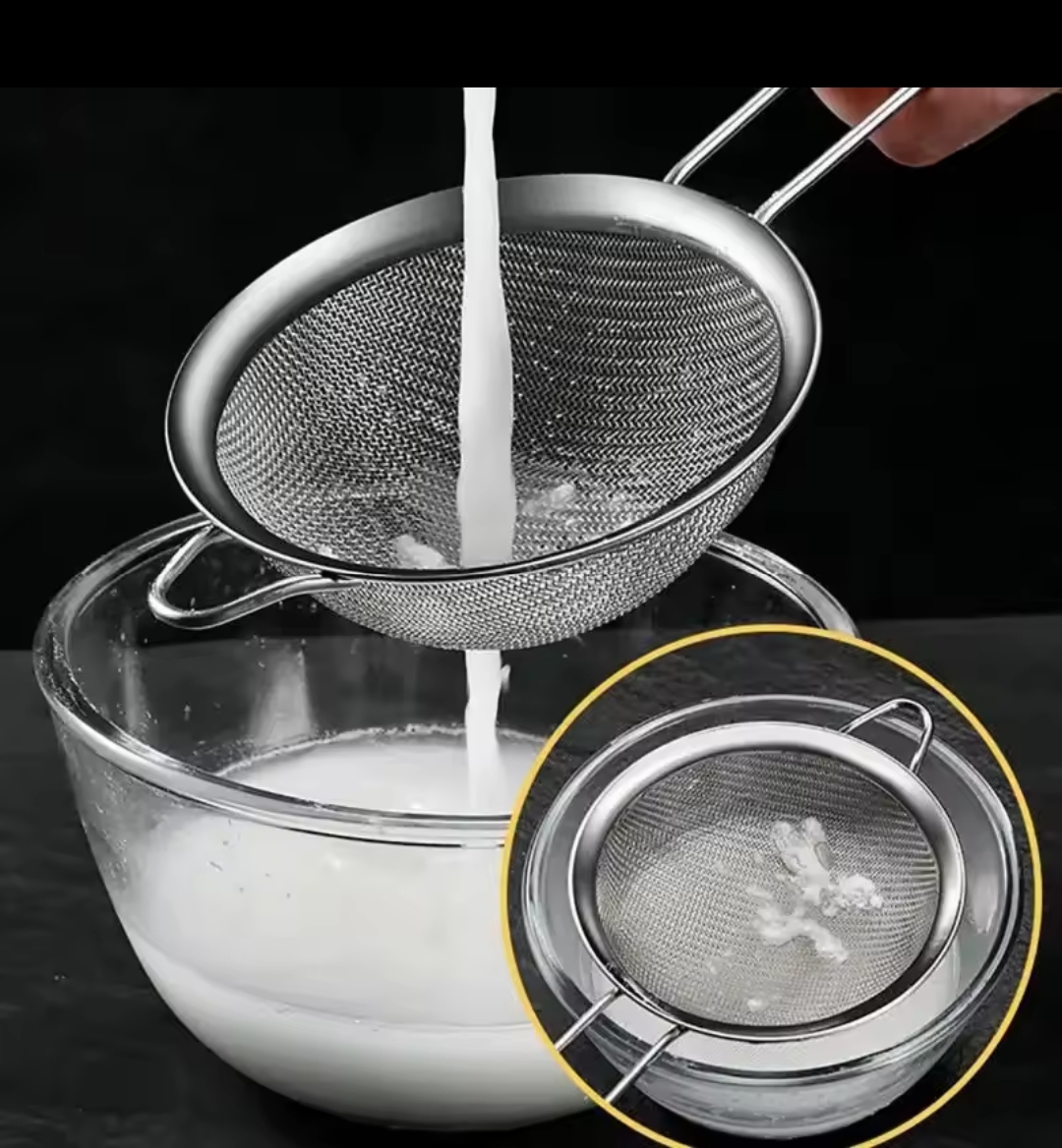 High‑Grade Stainless Steel Siever – Multipurpose Kitchen Appliance