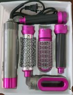 New Five-In-One Automatic Curling Iron & Hair Styling Comb – Blow Dryer, Straightener & Curler for All Hair Types