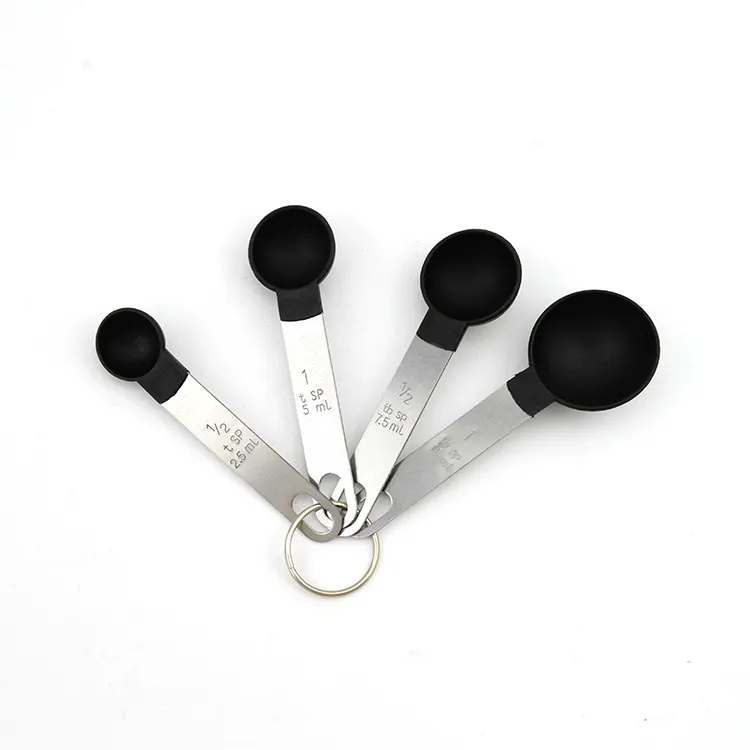 8Pcs Measuring Spoons Cake Baking Flour Measuring Cups – Stainless Steel Handle Kitchen Measuring Tools