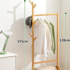 Bamboo Cloth Rack – Durable Bamboo Laundry & Clothes Drying Stand