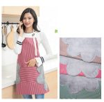 Kitchen Apron with Hand Wipe Pockets – Waterproof & Oil Proof