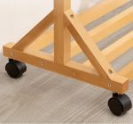 Bamboo Cloth Rack – Durable Bamboo Laundry & Clothes Drying Stand