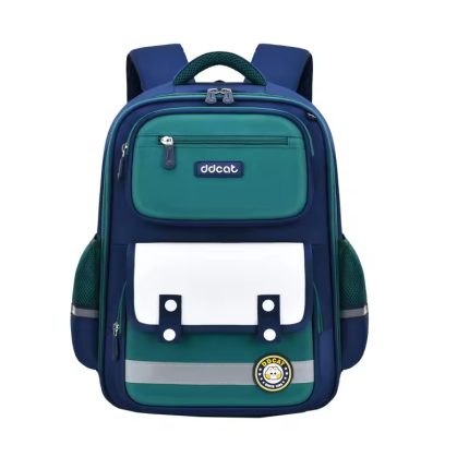 British Style Academic Master School Bag – Large Durable Backpack for Grade 2–8