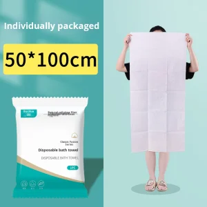 Disposable Thickened Bath Towel – Super Absorbent Travel & Travel‑Ready Towel (70×140 cm)