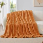 Double Sided Cozy Throw Blanket – Sherpa Furry Fleece, 200 x 180 cm