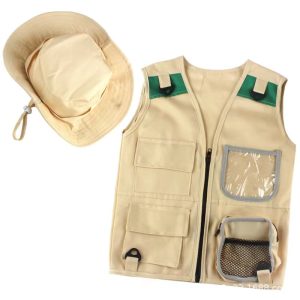 Play Costumes Explorer Vest and Hat Costume Safari Cargo
