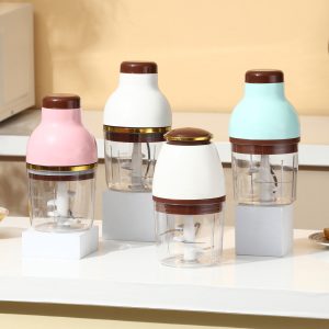 Multifunctional capsules electric chopper – 1 L Compact Food Chopper for Meat, Vegetables & Baby Food