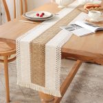 High Quality Matched Knotted Tassels Festival Table/TV Cabinets Runners