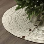 Christmas Knitted Tree Skirt – 122 cm