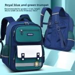 British Style Academic Master School Bag – Large Durable Backpack for Grade 2–8