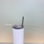 Sip Sustainably Metallic Straw Set – 6-Piece Reusable Stainless Steel Straws with Brush
