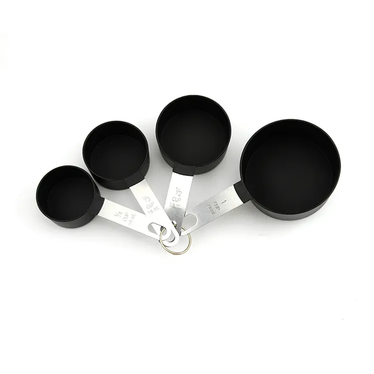 8Pcs Measuring Spoons Cake Baking Flour Measuring Cups – Stainless Steel Handle Kitchen Measuring Tools