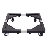 Fridge Base – Heavy Duty Adjustable Appliance Stand with Wheels