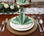 Silk Napkin (48 cm x 48 cm) – Premium Dinner Table Napkin