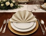 Silk Napkin (48 cm x 48 cm) – Premium Dinner Table Napkin