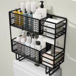Double Layer Over The Toilet Rack / Shelf Bathroom