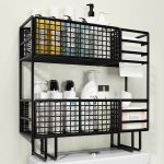 Double Layer Over The Toilet Rack / Shelf Bathroom