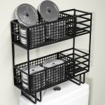 Double Layer Over The Toilet Rack / Shelf Bathroom