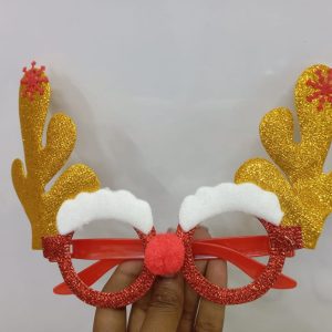 Christmas lensless glasses – fun festive eyewear