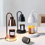 Electric Candle Warmer – Metal Flameless Wax Melter for Home & Office