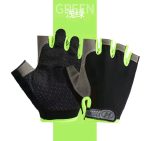 Sports Gym Gloves Cycling Gloves – Antiskid Half-Finger (L, XL)