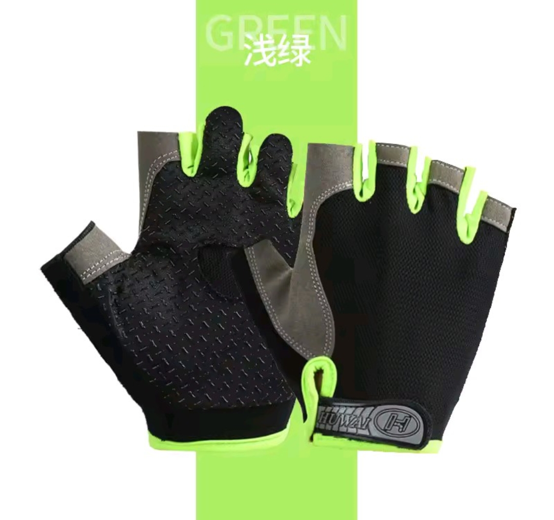 Sports Gym Gloves Cycling Gloves – Antiskid Half-Finger (L, XL) Sports Gym Gloves Cycling Gloves – Antiskid Half-Finger (L, XL)