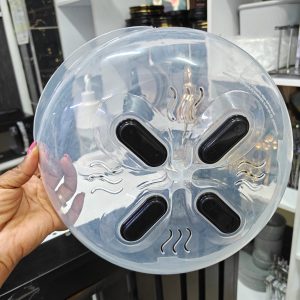 Magnetic Microwave Food Cover – Oil-Proof with Ventilation