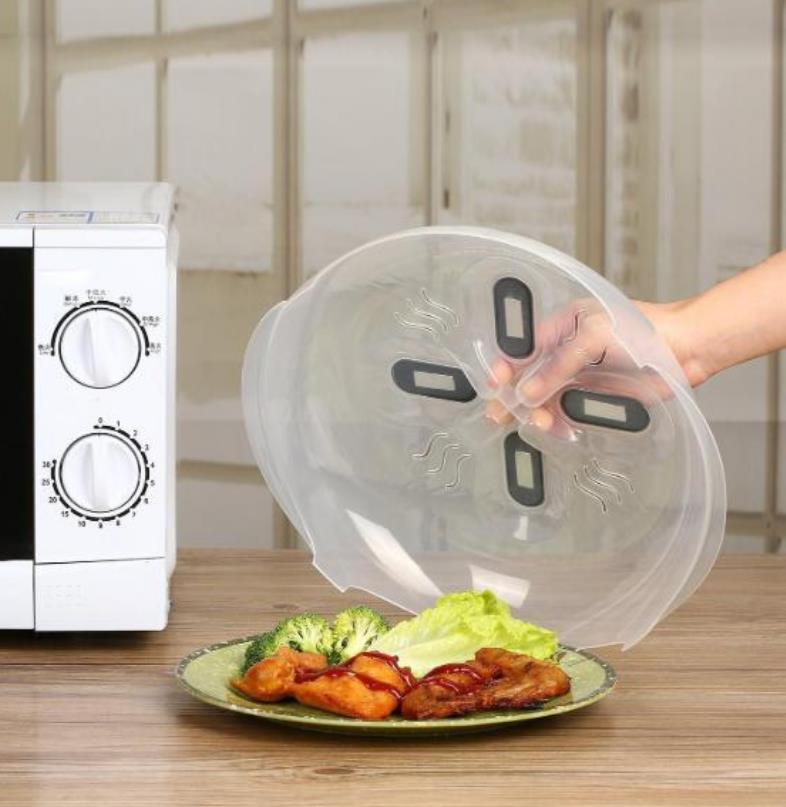 Magnetic Microwave Food Cover – Oil-Proof with Ventilation Magnetic Microwave Food Cover – Oil-Proof with Ventilation