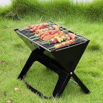 Heavy Portable Charcoal Grill X-type – 48 × 27.5 cm
