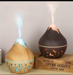 200 ml Snow Mountain Humidifier – Compact Cool-Mist Humidifier for Home & Office