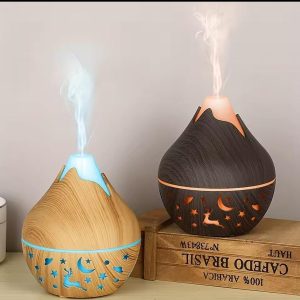 200 ml Snow Mountain Humidifier – Compact Cool-Mist Humidifier for Home & Office