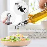 Glass 500 ml Glass Oil Dispenser – Elegant Kitchen Oil & Vinegar Bottle