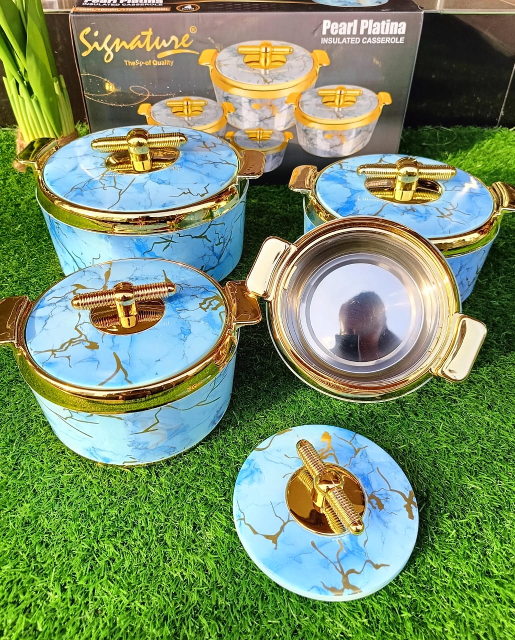 Hot Pot Set of 4 – Pearl Platina Hot Pot Set of 4 – Pearl Platina