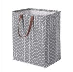 Fabric Laundry Basket – Large Waterproof Foldable Laundry Bin with Handles for Home Storage