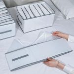 Foldable Fabric Storage Box with Lid – Waterproof Multi-Purpose Closet Organizer