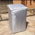 Top Load Washing Machine Cover with Zipper – 65×65×100cm