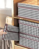 17 Grid Foldable Undergarment Organizer – Space-Saving Drawer & Closet Storage