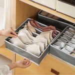 4in 1 Under Garment Organizer – Grey & Wavy Grey