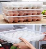 (34eggs) Egg Tray Storage Container