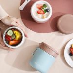High Quality 430ml Insulated Lunch Box – Stainless Steel, Leak Proof & Easy to Carry