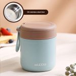 High Quality 430ml Insulated Lunch Box – Stainless Steel, Leak Proof & Easy to Carry