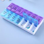 7 Days Pill Box Organizer – Weekly AM/PM Pill Organizer for Medication & Vitamins