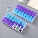 7 Days Pill Box Organizer – Weekly AM/PM Pill Organizer for Medication & Vitamins